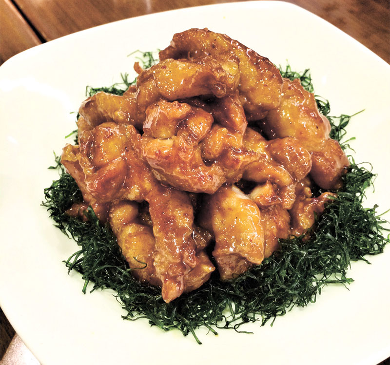 The Sweet and Sour Chili Chicken