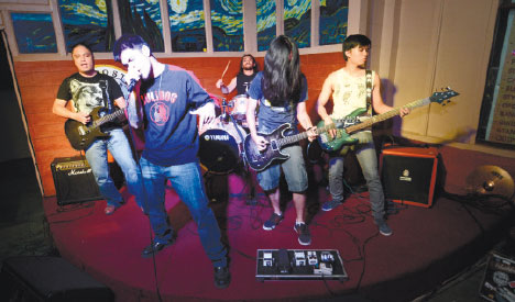 HEAVY DOSES OF SOUND. The band is known for intense live performances, while its singles “Last December” and “My World” are doing well in Rakista Radio’s weekly rock charts.