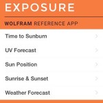 Wolfram-Sun-Exposure-Reference-App-screen-shot-1