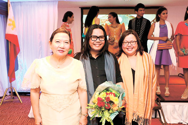 Culinary Consultant Jessica Avila, Designer Dexter Alazas and Director of Sales and Marketing Lara Constantino-Scarrow